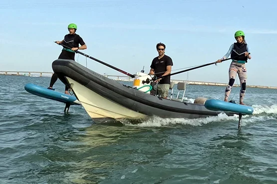 clases aprende Wingfoil en Cádiz